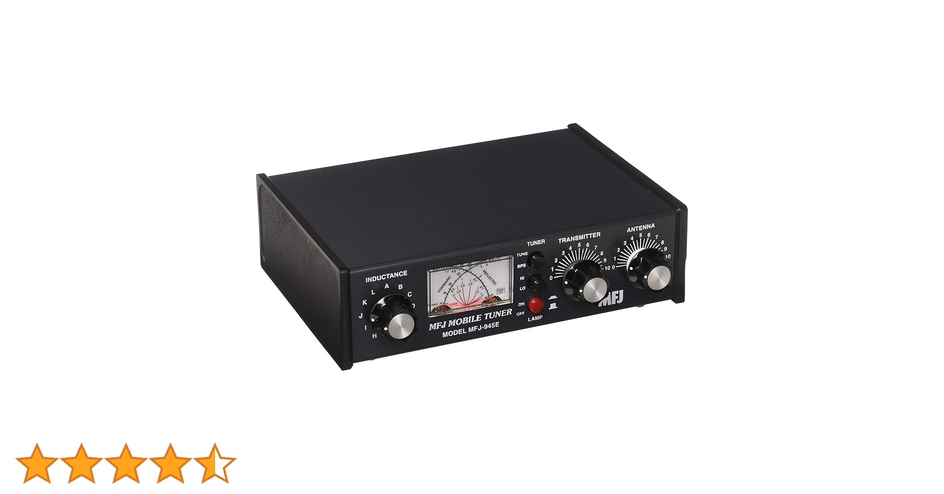 受信機 MFJ-945E MFJ-945E, TUNER, HF+6M MOBILE, 300W, WITH ANTENNA BYPASS